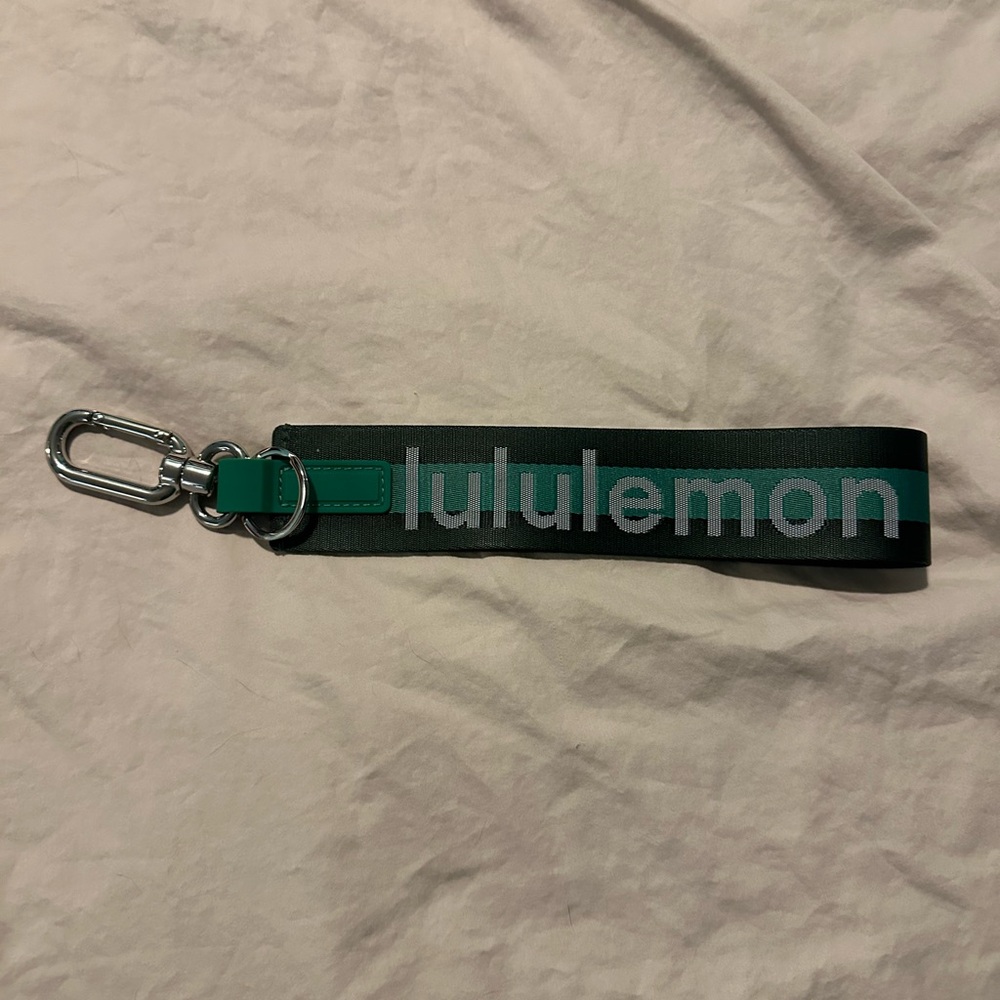 Lululemon Never Lost key chain. NWOT